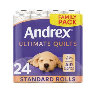 Andrex Ultimate Quilts Toilet Roll 3-Ply 115 Sh Pack of 24 4475901