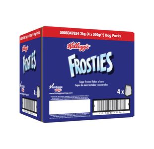 Kelloggs Frosties Bag 500g (Pack of 4) 5147854000