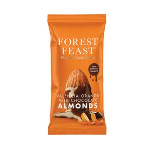 Forest Feast Valencia Orange Milk Chocolate Almonds Impulse 40g (Pack of 12) 06024