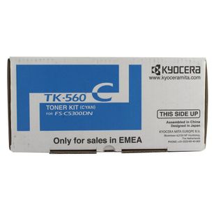 Kyocera TK-560C Toner Cartridge Cyan 1T02HNCEU0