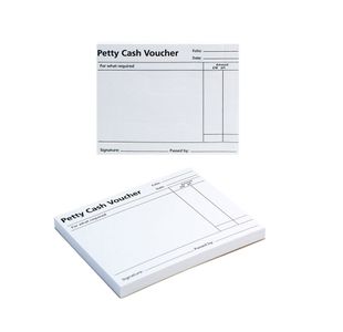 Q-Connect Petty Cash Voucher Pad 125x101mm (Pack of 10) KF00103