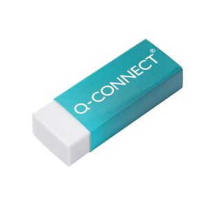 Q-Connect Plastic Eraser White (20 Pack) KF00236
