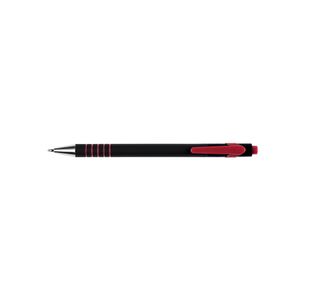 Q-Connect Lamda Ballpoint Pen Medium Red (Pack of 12) KF00671