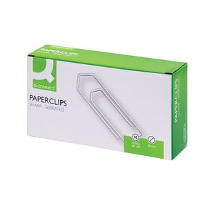 Q-Connect Paperclips Giant No Tear 50mm (Pack of 1000) KF01318Q
