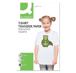 Q-Connect T-Shirt Transfer Paper (Pack of 10) KF01430