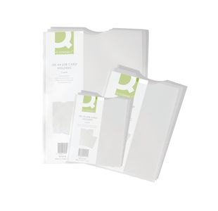 Q-Connect Card Holder Polypropylene A5 (Pack of 100) KF01948