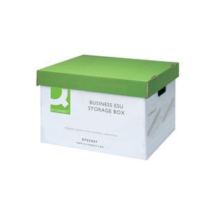 Q-Connect Business Easy Set Up Storage Box (Pack of 10) KF02007