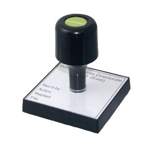 Q-Connect Voucher for Custom Rubber Stamp 75x35mm KF02102