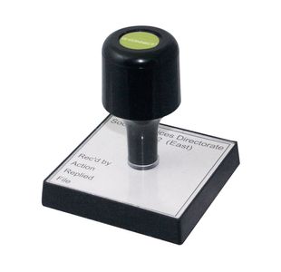 Q-Connect Voucher for Custom Rubber Stamp 90x55mm KF02104