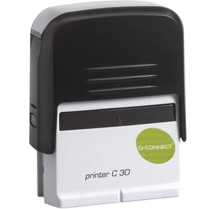 Q-Connect Voucher for Custom Self-Inking Stamp 45x15mm KF02111