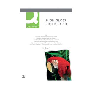 Q-Connect A4 White High Gloss Photo Paper 260gsm (Pack of 20) KF02163