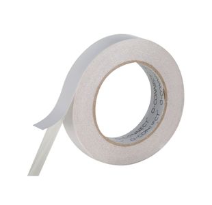 Q-Connect Double Sided Tissue Tape 25mmx33m (Pack of 6) KF02221