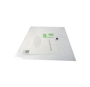 Q-Connect Polypropylene Document Folder A3 Clear (Pack of 12) KF02464
