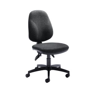 Arista Aire Deluxe High Back Chair 700x700x970-1100mm Charcoal KF03461