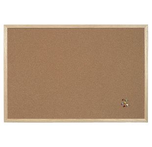 Q-Connect Lightweight Cork Noticeboard 900x1200mm KF03568