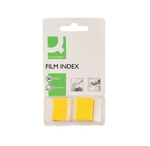 Q-Connect Page Marker Yellow (Pack of 50) KF03634