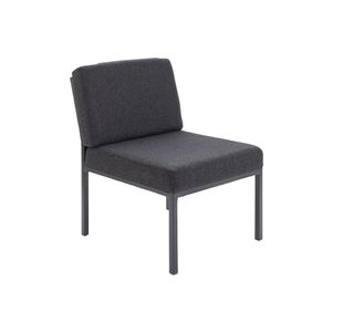 Jemini Reception Chair 520x670x800mm Charcoal KF04010