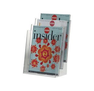 Q-Connect Three Pocket Literature Holder A4 KF04188
