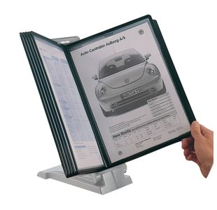 Q-Connect Quick Load Desk Top Unit Light Grey KF04596