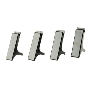 Q-Connect Executive Letter Tray Risers Black (Pack of 4) CP009KFBLK