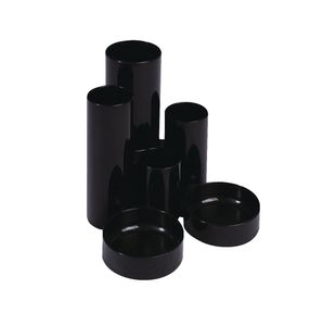 Q-Connect Desk Tidy Black MPTUBKPBLK