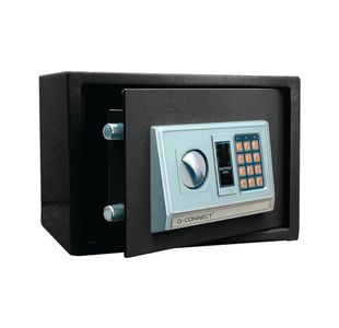 Q-Connect Electronic Safe 10 Litre Black KF10473