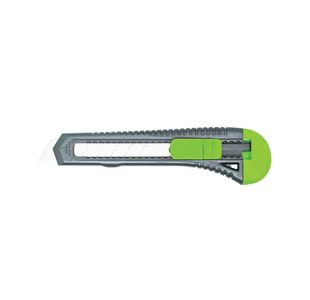 Q-Connect Medium Duty 18mm Cutting Knife Black/Green M80BC
