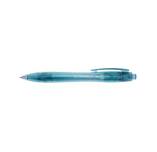 Q-Connect Ballpoint Pen 0.7mm Recycled Black (Pack of 10) KF15002