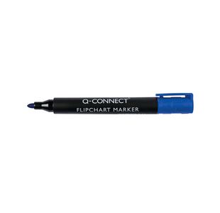 Q-Connect Flipchart Marker Bullet tip 2mm Blue Pack of 10 KF15393