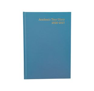 Academic Diary Day Per Page A5 Sky Blue 2026-2027 FS669163