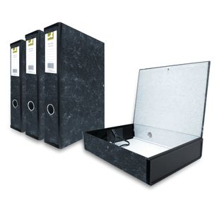 Q-Connect Box File Foolscap Cloud (10 Pack) KF20012