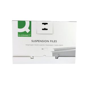 Q-Connect Foolscap Tabbed Suspension Files (Pack of 10) KF21018