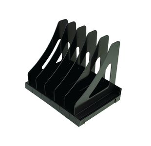 Q-Connect Executive Book Rack Black KF21692
