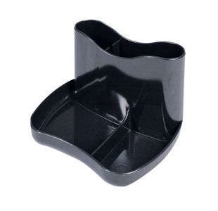Q-Connect Executive Desk Tidy Black KF21704