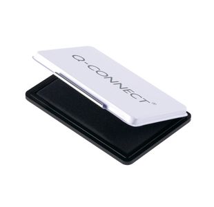 Q-Connect Medium Stamp Pad Black KF25211
