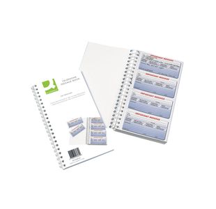 Q-Connect Duplicate Telephone Message Book 200 Messages KF26034