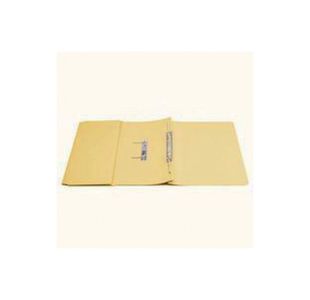 Q-Connect Transfer Pocket File 38mm Capacity Foolscap Yellow (Pack of 25) KF26099