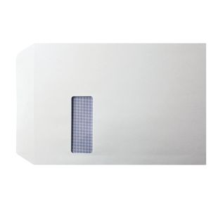 Q-Connect C4 Envelopes Window Self Seal 100gsm White (250 Pack) KF3535