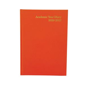 Academic Diary Week To View A5 Orange 2026-2027 FS669201