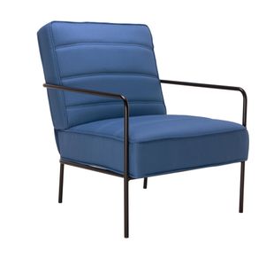 Jemini Atlas Reception Wire Frame Armchair 620x880x830mm Navy KF70020