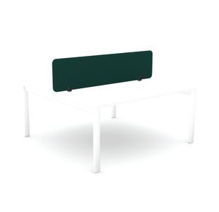 5 Star Desk Mounted PET Screen 1590x400mm Green KF70126