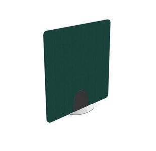 5 Star Floorstanding PET Screen 1200x1200mm Green KF70135