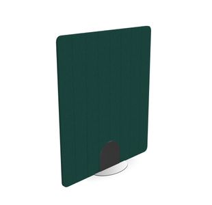 5 Star Floorstanding PET Screen 1200x1400mm Green KF70138
