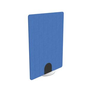 5 Star Floorstanding PET Screen 1200x1600mm Blue KF70140
