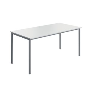 Serrion Multipurpose Table 1600x800x730mm White/Silver KF800272