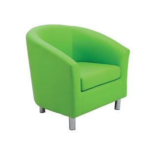Jemini Tub Polyurethane Armchair Lime KF70354