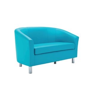 Jemini Tub Sofa Polyurethane Sky Blue KF70357