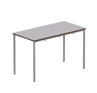 Titan Fully Welded Frame Table 1100x550x530mm Grey KF70491