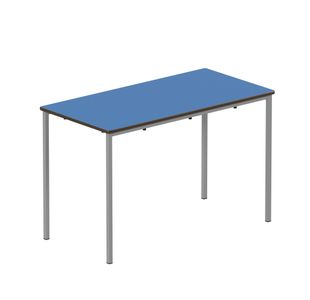 Titan Fully Welded Frame Table 1100x550x530mm Blue/Grey KF70493
