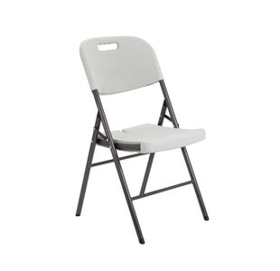 Jemini Lightweight Folding Chair 460x520x830mm White KF72332